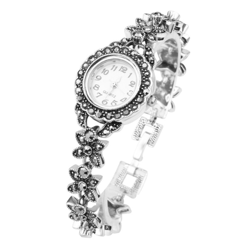 Marcasite ladies watch hot sale